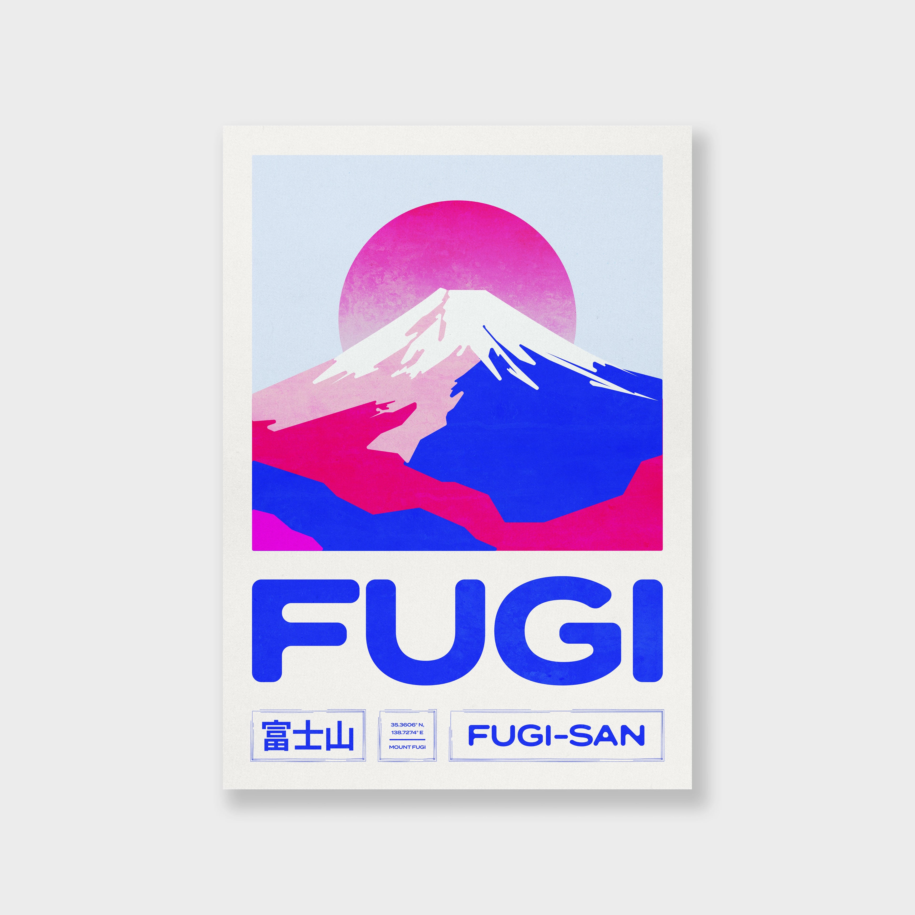 FUGI SAN - Art Print