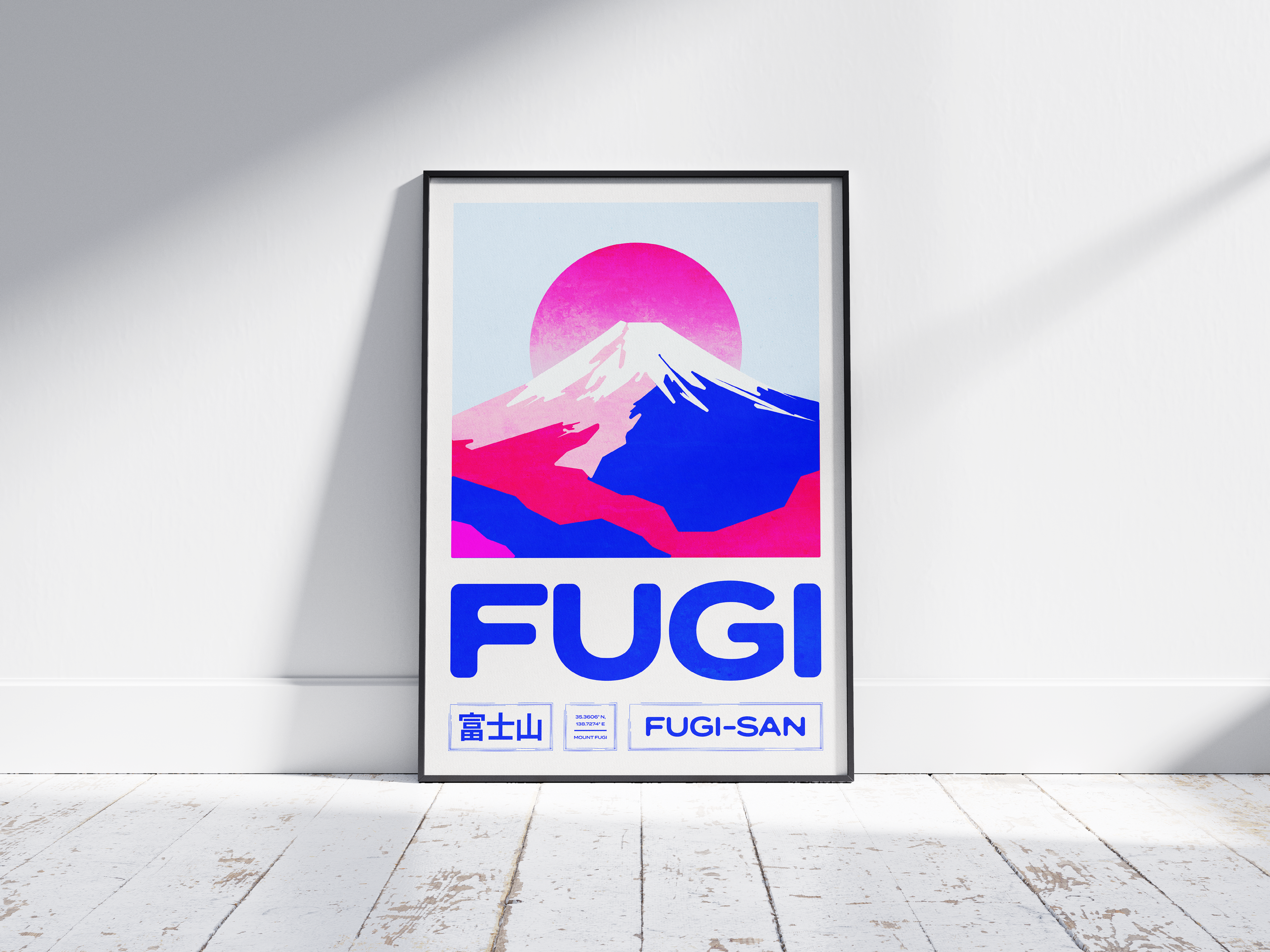 FUGI SAN - Art Print